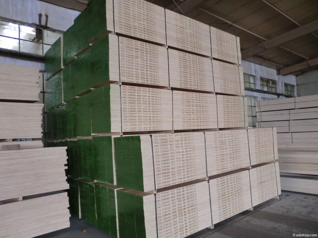 Construction Pine LVL Scaffolding Planks with OSHA standard