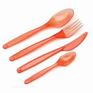 Heavy Weight European Style Plastic Cutlery