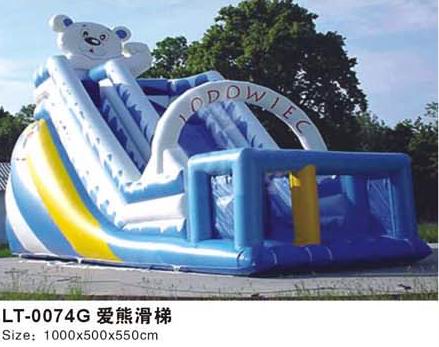 lovely bear inflatable bounce