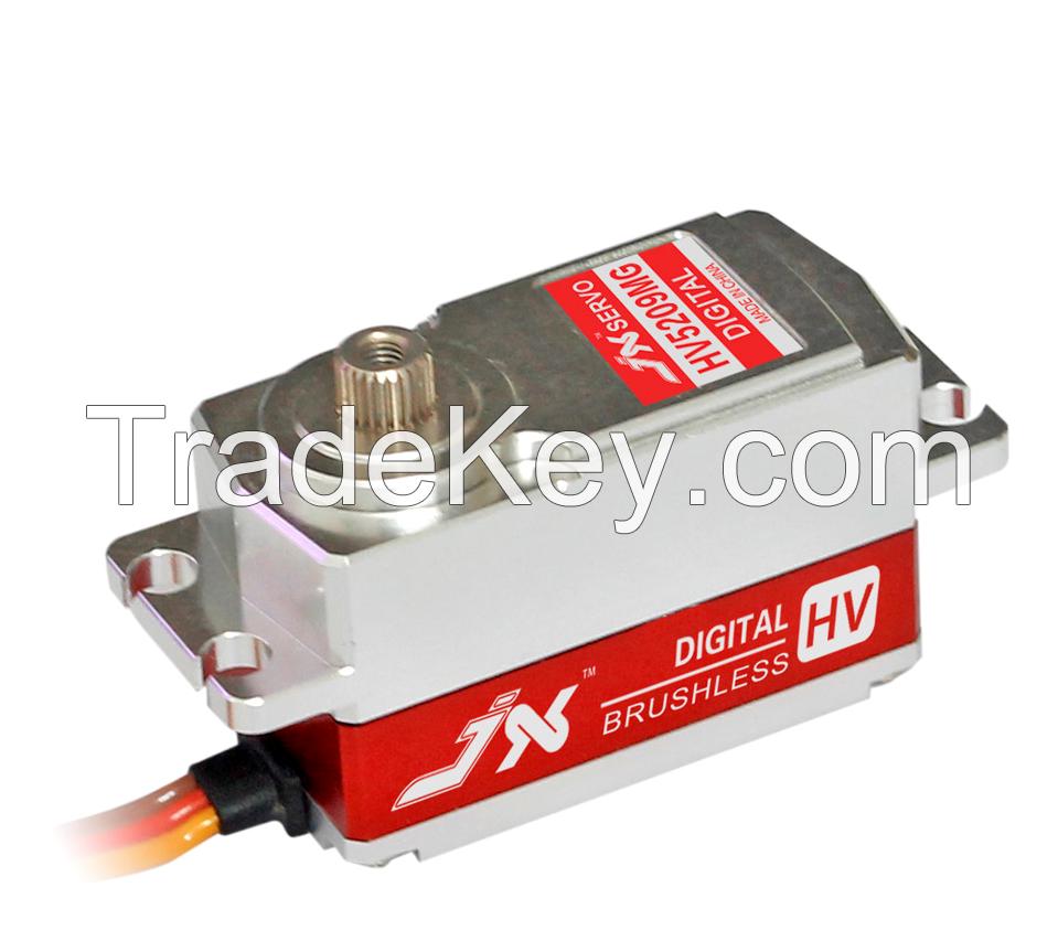 BLS-HV5209MG 26.8mm High Precision Metal Gear Full CNC Aluminium Hull Structure High Voltage Brushless Digital low Profile Servo