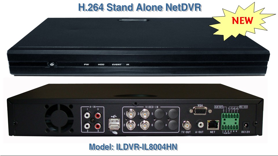 4H.264 Stand Alone Digital Video Recorder ( 4ch )