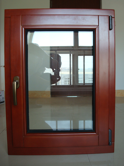 aluminum and wood combination window