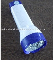LED rechargeable flashlight