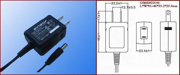 5W UL/CUL, FCC, GS, SAA, BS, BSMI adapter chargers