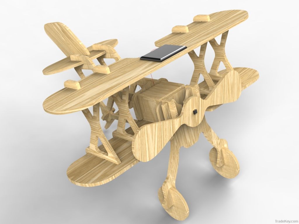 Solar Wooden Airplane