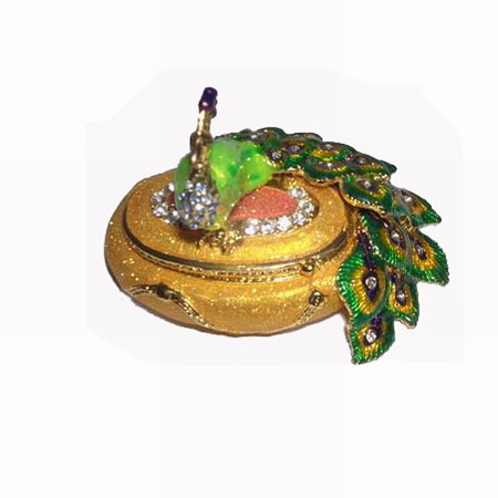 Peacock Jewelry Box