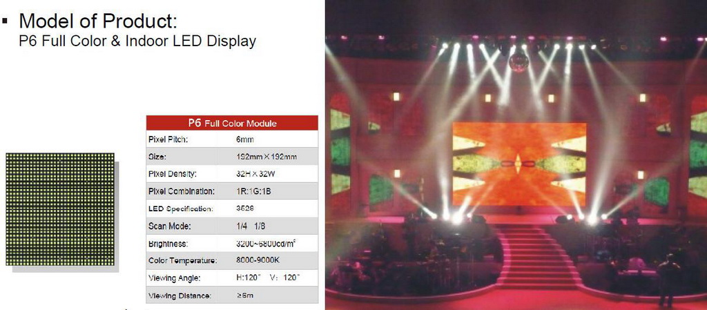 LED Display P6 Full Color