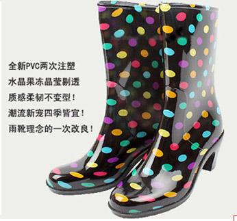 fashion rain boots