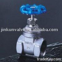BSP thread end wheel gate valves