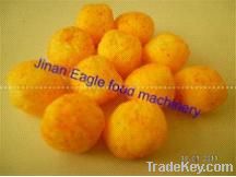 cheese ball making machines, puffed corn snack making machine, cheetos extrusion food process line