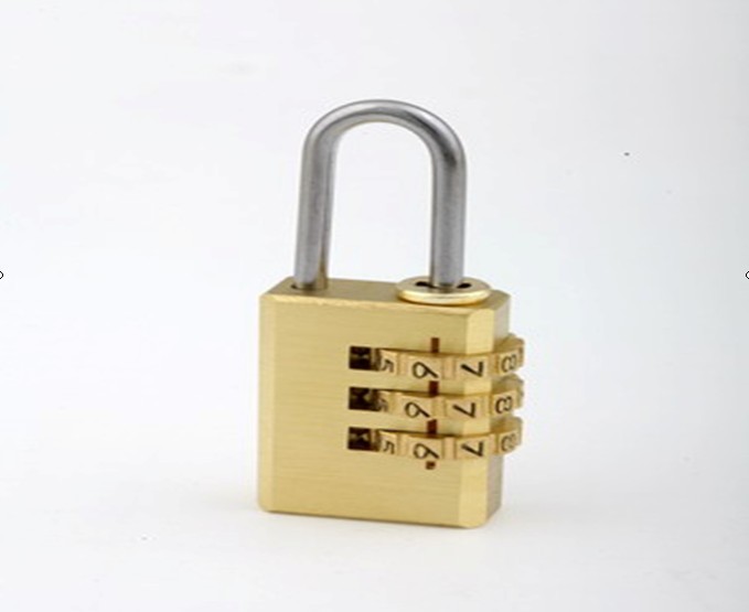 brass combination lock/password lock