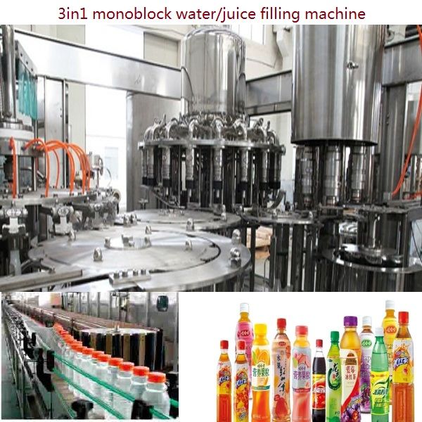 Automatic fruit juice filling production line