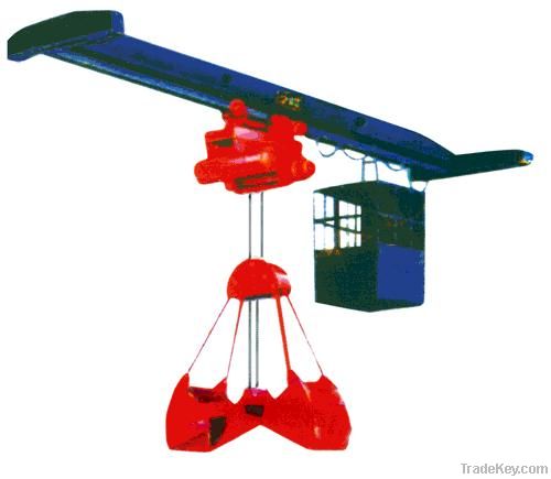Grab Single Girder Overhead Crane