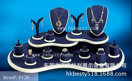 Customized complete set of high-end jewelry display sets