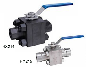 3PC Full Bore Class 800 Forged Steel Ball Valve