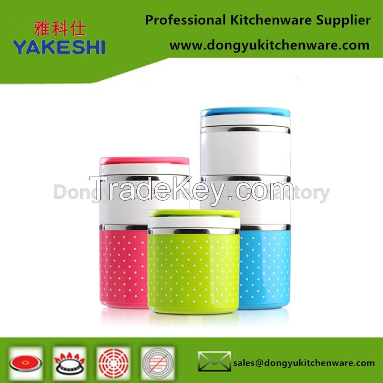 multi layers stainless steel lunch box tiffin box