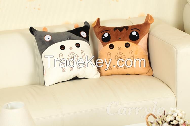 Carryle Pillow remote control cartoon horse pillow stuffed animals staff toys plush toys