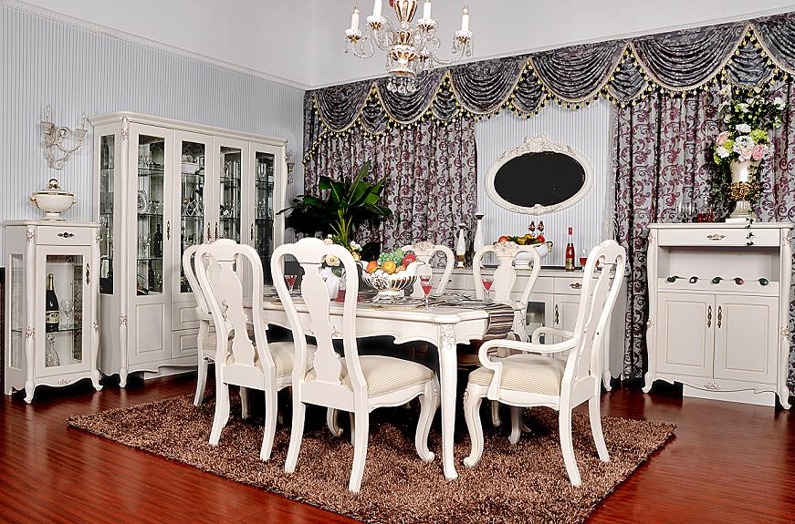 Warm &amp; Compact Dining Room furniture Combinations