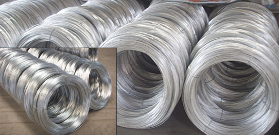 Galvanized wire