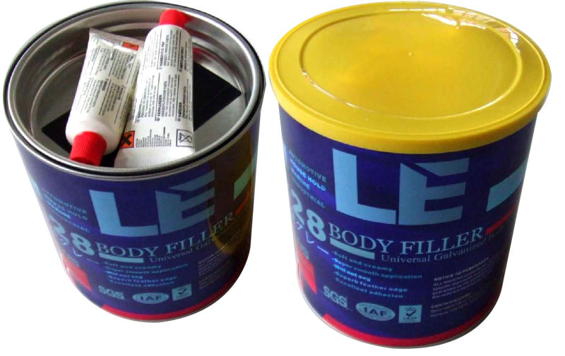 Universal Galvalized Body Filler with BPO red hardener(361)