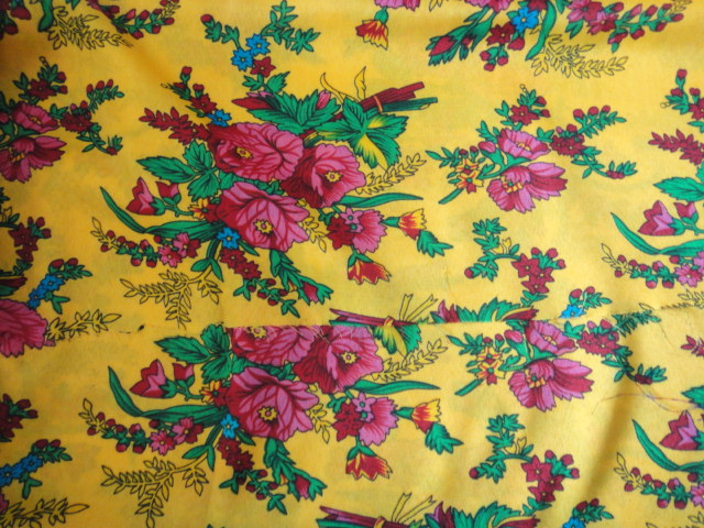 rayon printed fabric