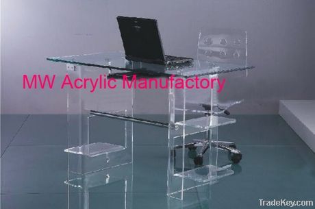 Acrylic Computer Desk&Chair
