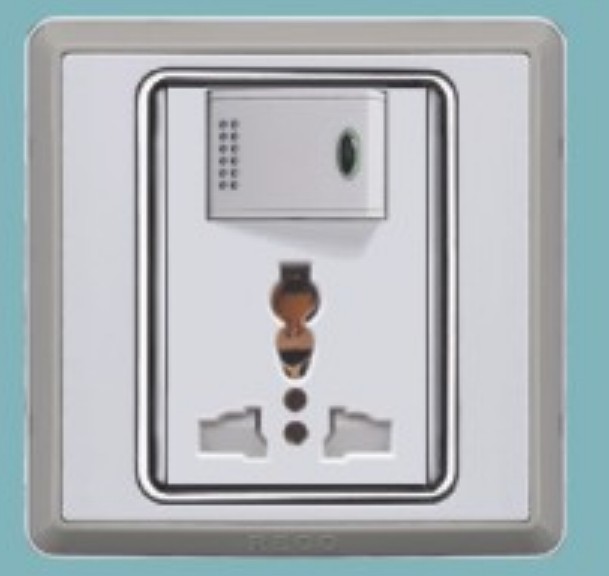 Wall switch and socket