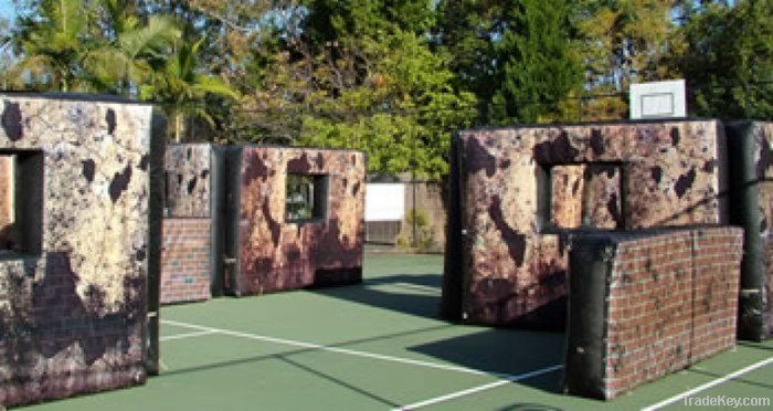 Inflatable Paintball Bunker Wall