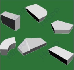 cemented carbide tips for brazing on turing tools