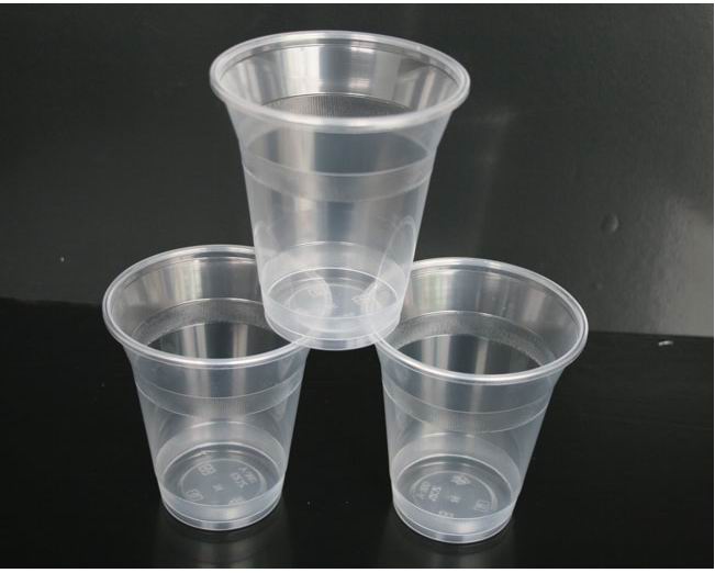 disposable plastic cup