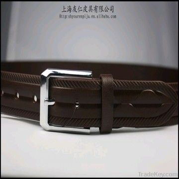 Casual Man's Stitch Imitation Leather Belt