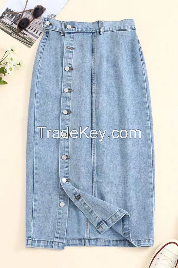 ladies  denim  skirts