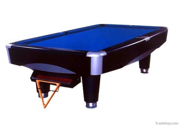 solid wood pool table P020