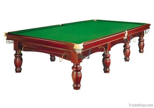 solid wood snooker table S001