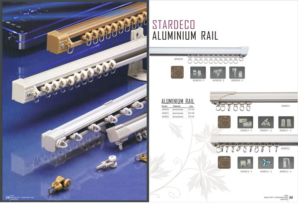 Aluminum Curtain Rail & Track