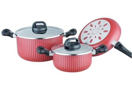 Aluminum nonstick 5 PCS Cookware Set