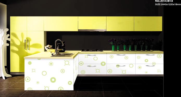 high glossy uv board for kitchen cabinet and inerior furniture