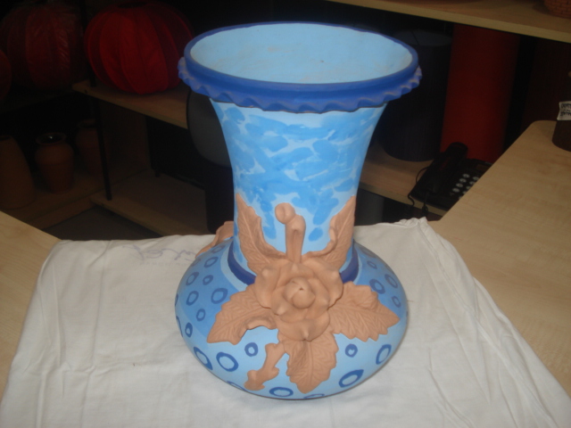 clay vase