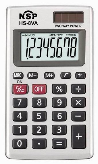 Calculator Hs-8va