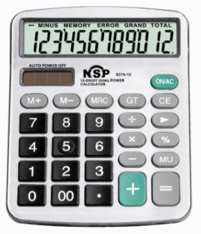 Calculator 837a-12