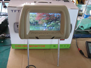 7 inch Car Headrest LCD Monitor