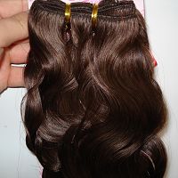 human hair wefts