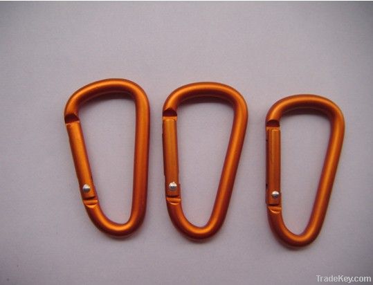 D shape carabiner