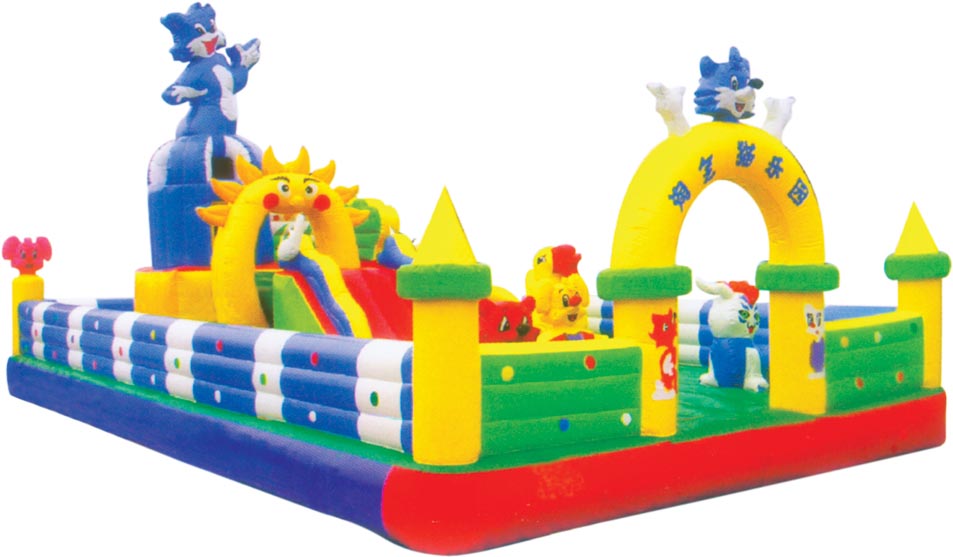 inflatable amusement, inflatable fun city, inflatable game