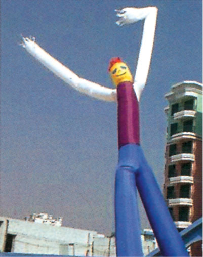 inflatable air dancer, sky dancer, inflatable advertising