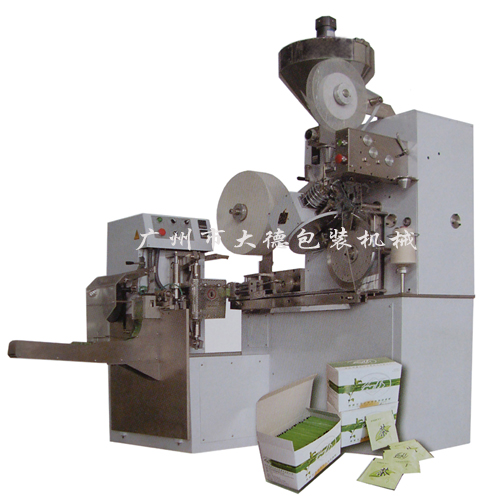 Tea Packing Machine (Sleeved bags with thread&tag)