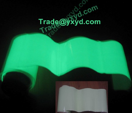 luminescent  film, glow in the dark film/sheet