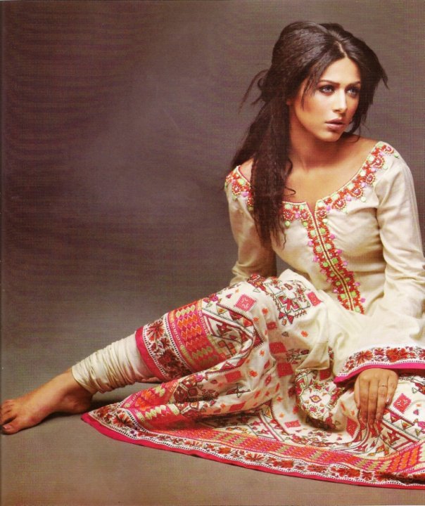 Pakistani dresses Summer 2010