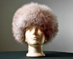 Hand-made Alpaca fur hat