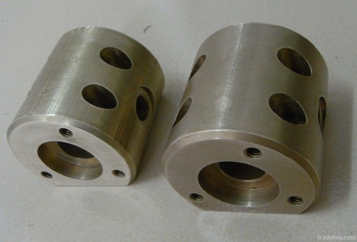 CNC milling Brass Block